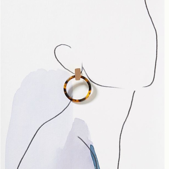 Anthropologie Resin Earrings - Picture 4 of 6